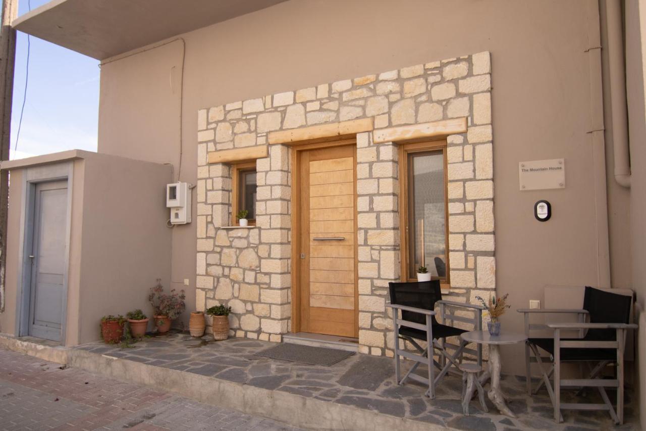 The Mountain House - Authentic Cretan Hideaway - Breathtaking And Nature Views Tourloti Екстер'єр фото
